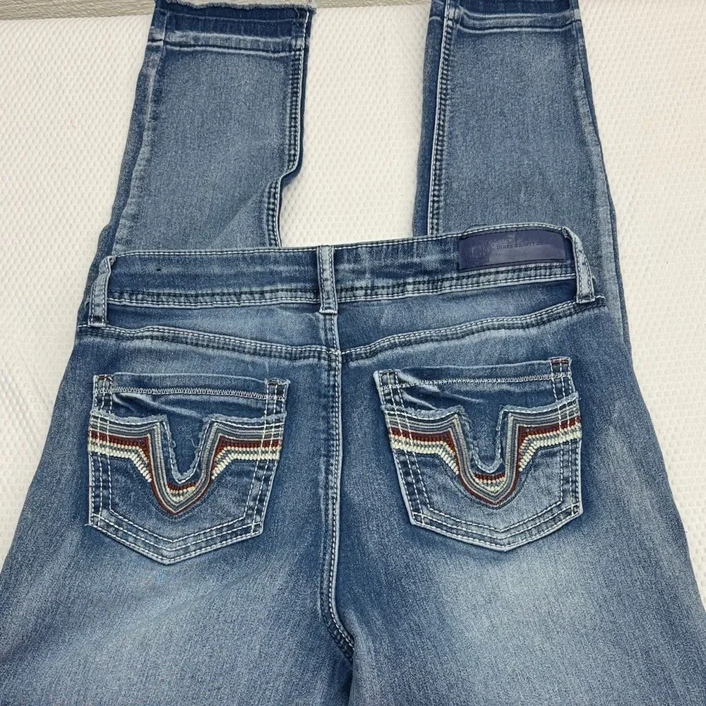 Hydraulic Light Blue Nolita Curvy Skinny Jeans Size 8